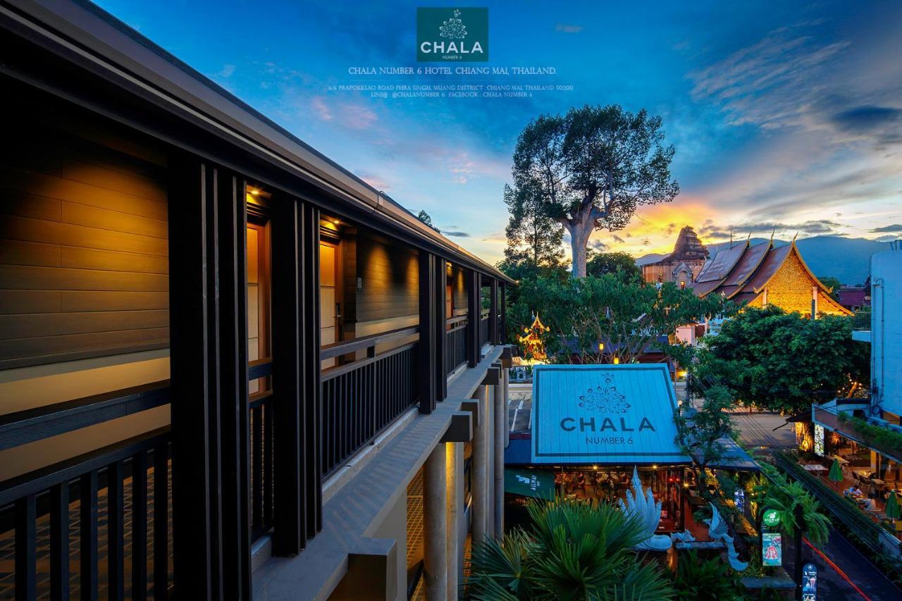 Hotel Chala Number6 Chiang Mai Exterior foto