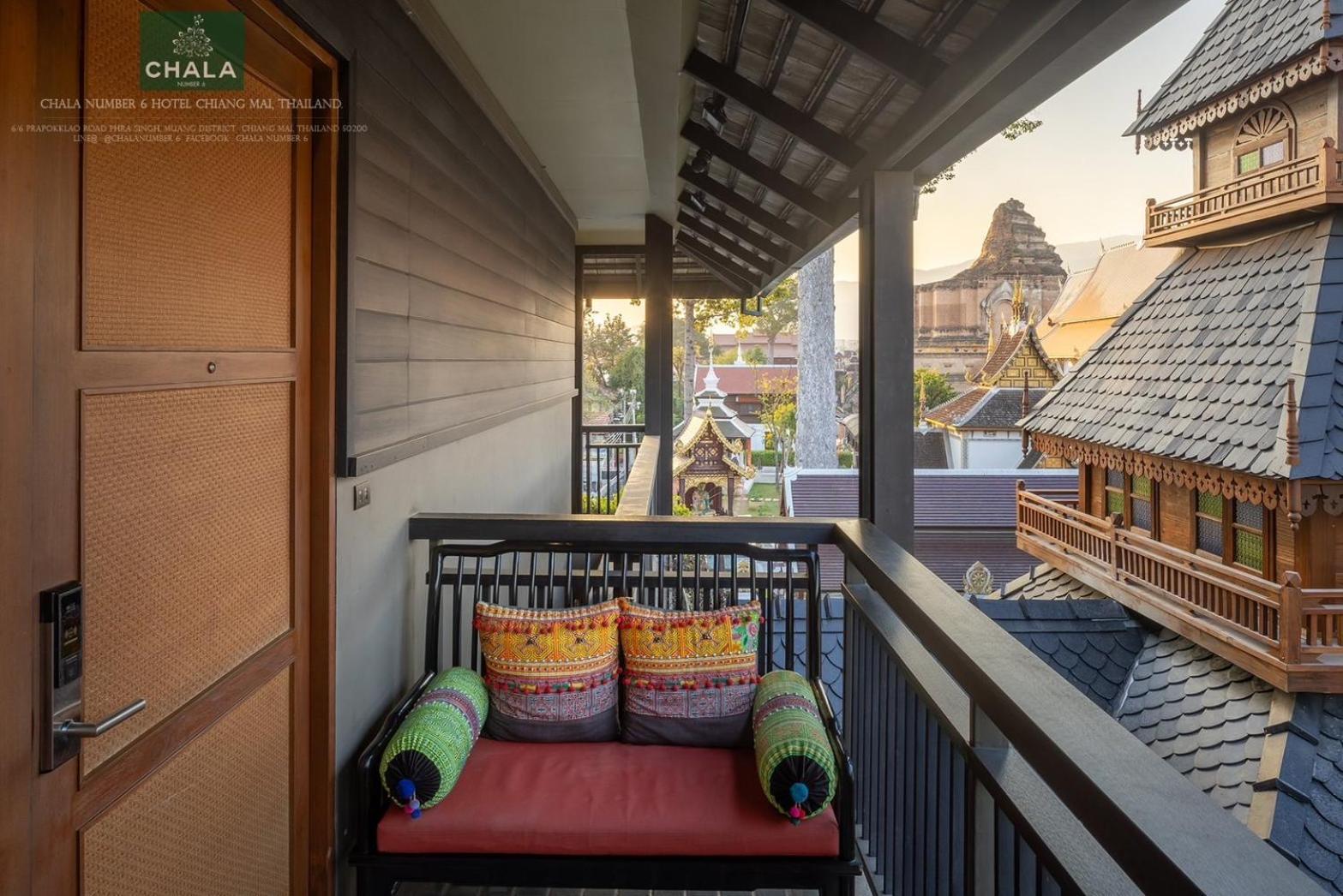 Hotel Chala Number6 Chiang Mai Exterior foto