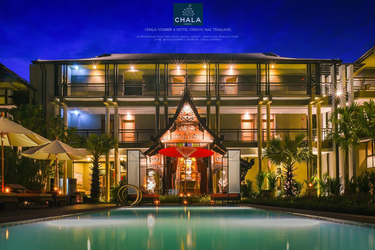 Hotel Chala Number6 Chiang Mai Exterior foto