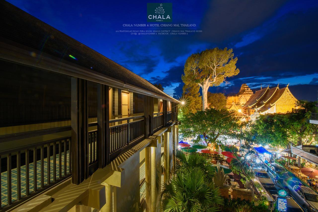 Hotel Chala Number6 Chiang Mai Exterior foto