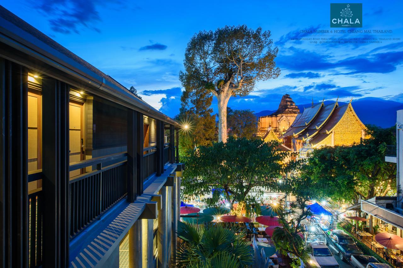 Hotel Chala Number6 Chiang Mai Exterior foto