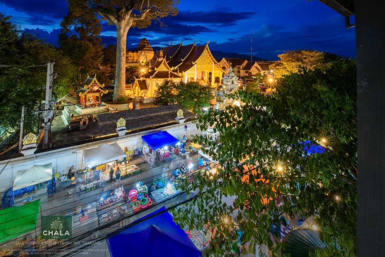 Hotel Chala Number6 Chiang Mai Exterior foto