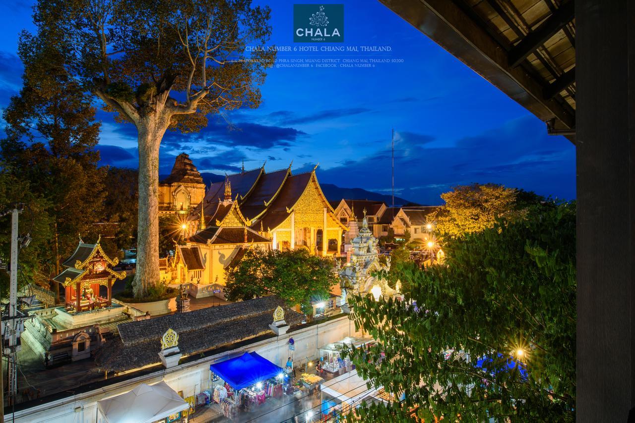 Hotel Chala Number6 Chiang Mai Exterior foto